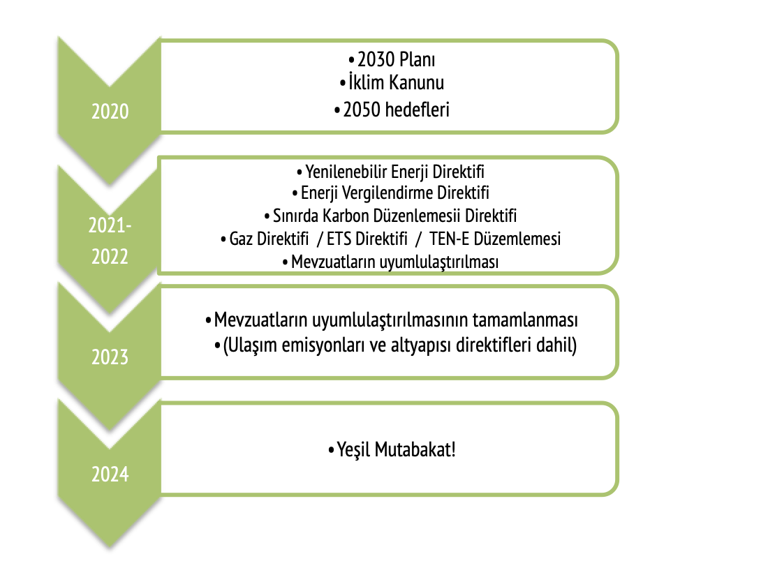 AB’nin Yeşil Mutabakatı kronolojisi