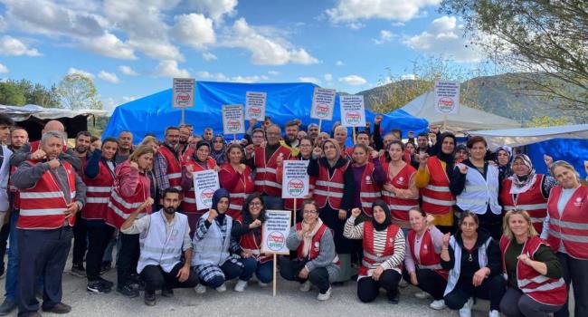 Polonez işçilerinin direnişi, Tekgıda-İş’in tutumu